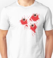 Bullet holes Unisex T-Shirt