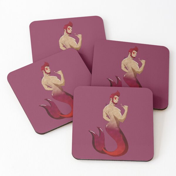 Item preview,  MERMAN RED - GAY BEAR designed and sold by gbshop.