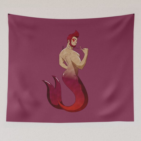 Item preview,  MERMAN RED - GAY BEAR designed and sold by gbshop.