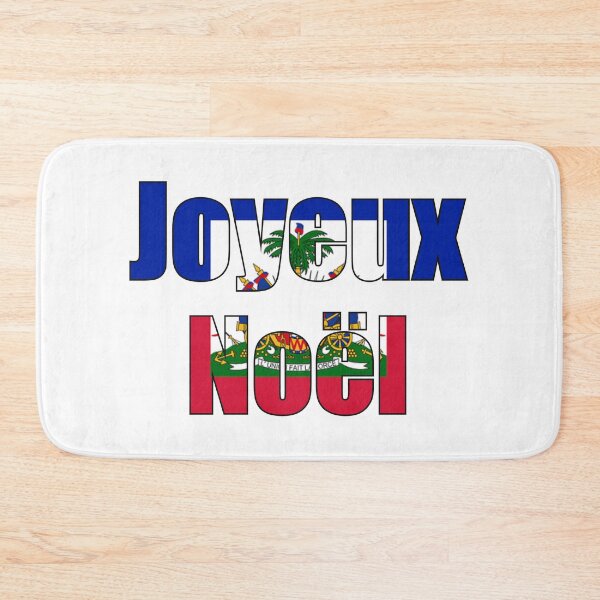 Item preview, Joyeux Noël Haiti Haitian Flag Jwaye Nwèl designed and sold by makeitadmirable.