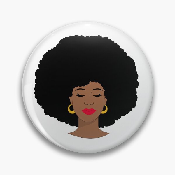 Aperçu de l'œuvre Afro queen, fille noire, mélanine, art noir, nuances créée et vendue par creativecurls.
