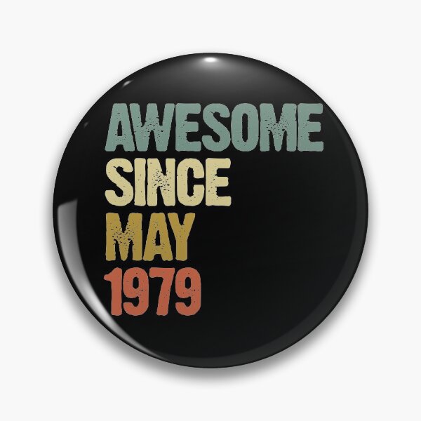 Item preview, Awesome Since May 1979 41st Birthday Gift designed and sold by vomaria.