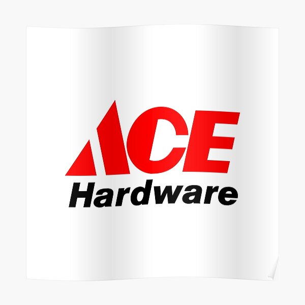 "Best Selling Ace Hardware Logo" Poster for Sale by HighlimeDSGN