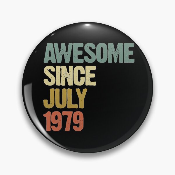 Item preview, Awesome Since July 1979 41st Birthday Gift designed and sold by vomaria.