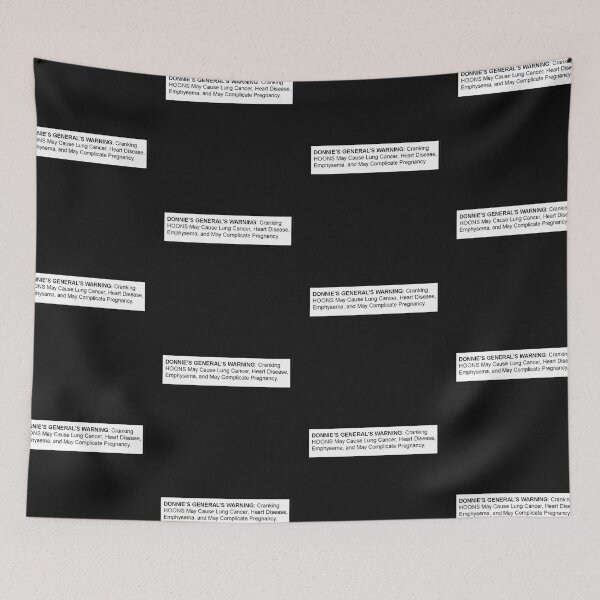 Item preview, Donnie's General Warning - Regular designed and sold by aestheticetc.