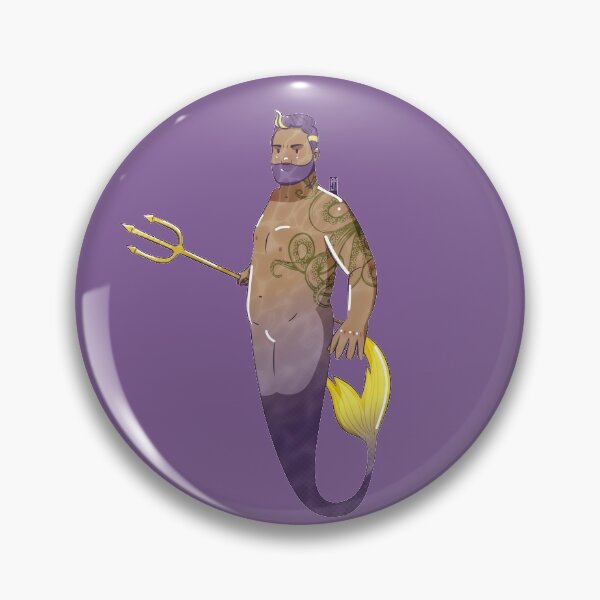 Item preview, MERMAN PURPLE - GAY BEAR designed and sold by gbshop.