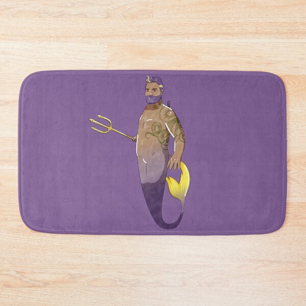 Item preview, MERMAN PURPLE - GAY BEAR designed and sold by gbshop.