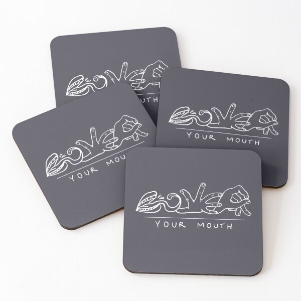 Item preview, Cover Your Mouth 2020 designed and sold by thesecurvylines.