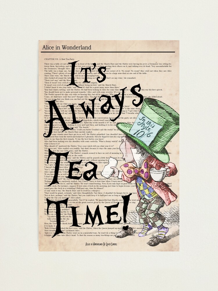 Alice in Wonderland (Part 2), Mad tea party: the door led into a