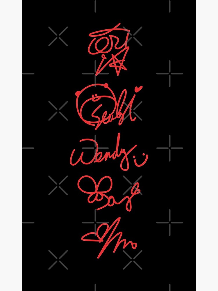 File:Signature of Red Velvet's Wendy.png - 维基百科，自由的