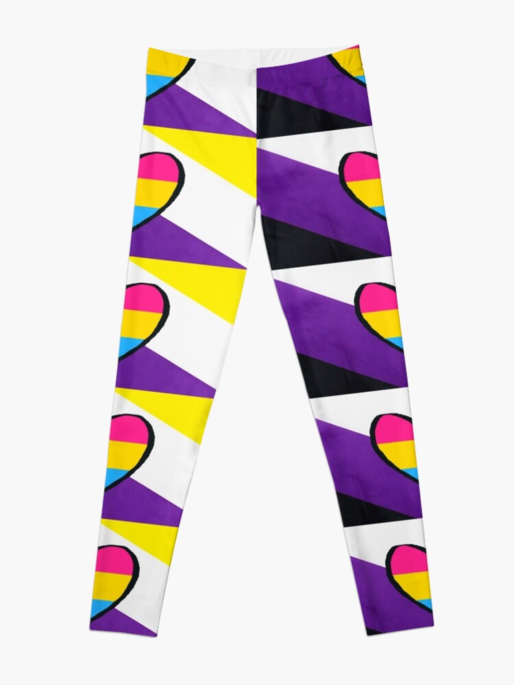 Discover Pansexual Nonbinary Pride Leggings