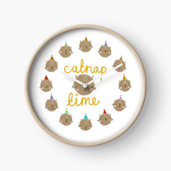 Catnap time Clock