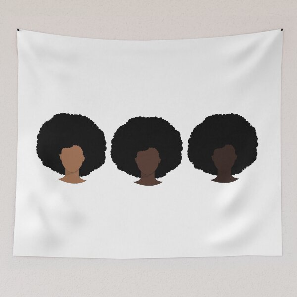 Item preview, Trio, afro, girls, black girl, melanin, black art, shades designed and sold by creativecurls.