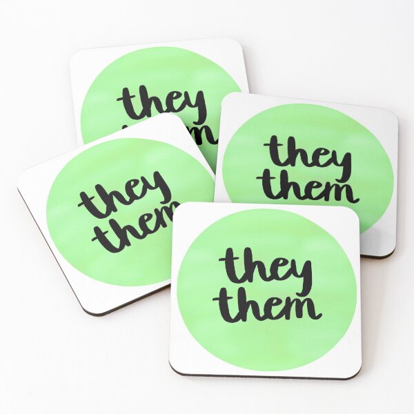 Item preview, they them pronouns designed and sold by natnotmatt.