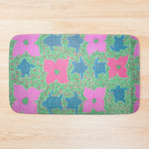 Item preview, Flowers and Turtles Tropical Pattern Fun designed and sold by DanielleGensler.