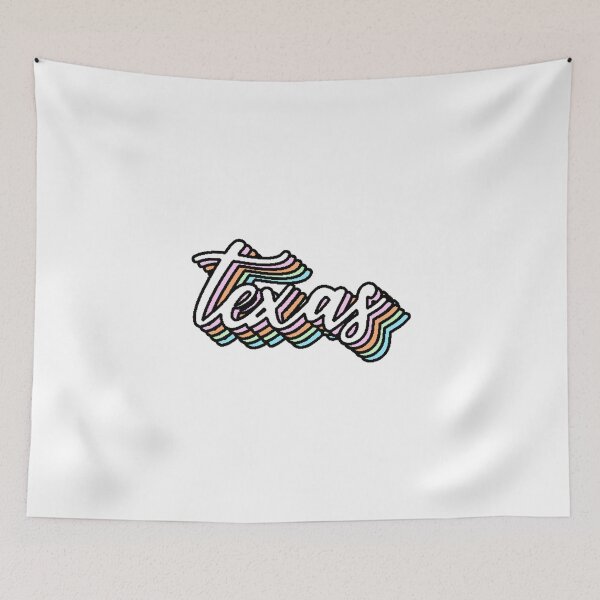 Item preview, Texas Rainbow Sticker designed and sold by laurencude.