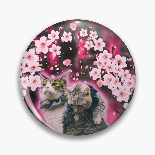 Artikelvorschau, Sakura-Kirschblüten-Katzen entworfen und verkauft von JennWanderer.