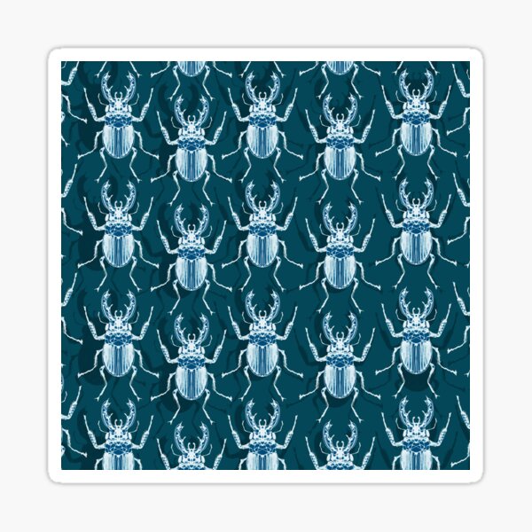 Item preview, Beetle Pattern designed and sold by Catherine MacBride.