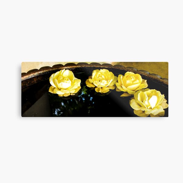 Item preview, four yellow roses designed and sold by Anne Scantlebury.