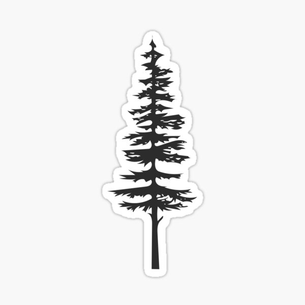 Sticker Pine Tree 