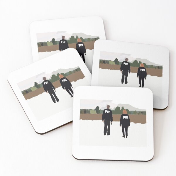 Item preview, mulder and scully (the field where i died) designed and sold by elenaapo.
