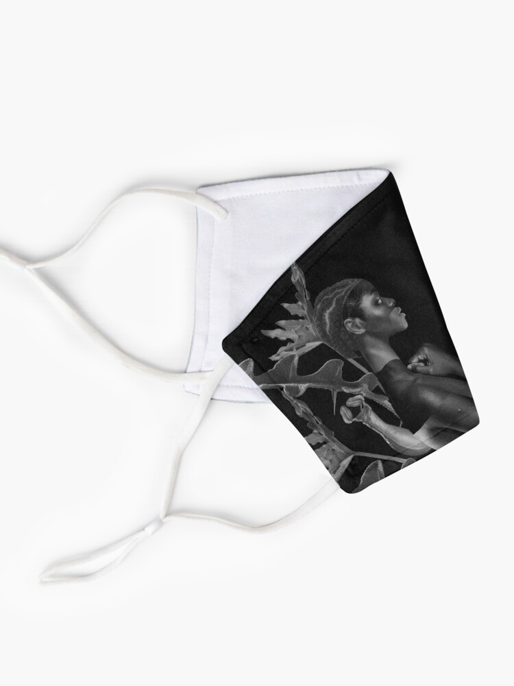 Alternate view of Rebirth of Self - butterfly, nature, metamorphosis Mask