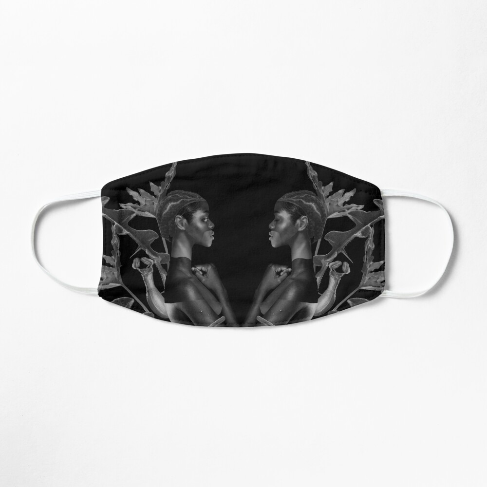 Rebirth of Self - butterfly, nature, metamorphosis Mask