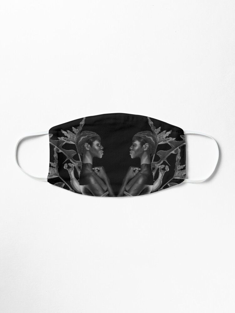 Alternate view of Rebirth of Self - butterfly, nature, metamorphosis Mask