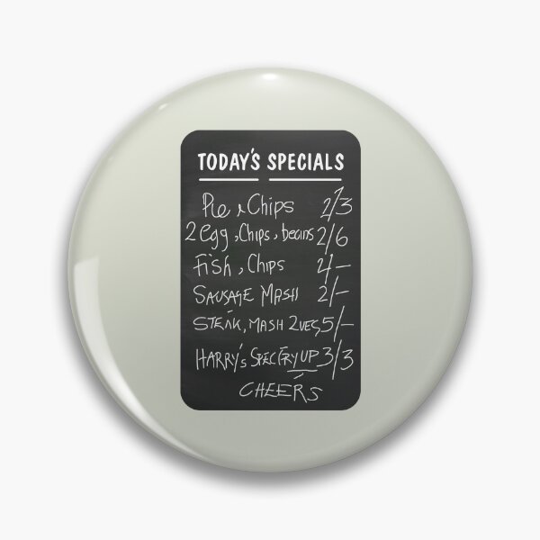 Item preview, Harry's Very Limited Café Menu designed and sold by Off the Box.