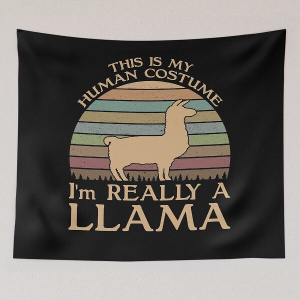 Item preview, This Is My Human Costume I'm Really A Llama designed and sold by sesa10.