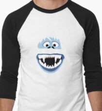 Simple Bumble Face Men's Baseball ¾ T-Shirt