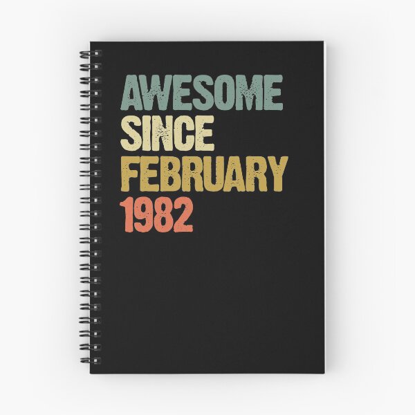 Item preview, Awesome Since February 1982 38th Birthday Gift designed and sold by vomaria.