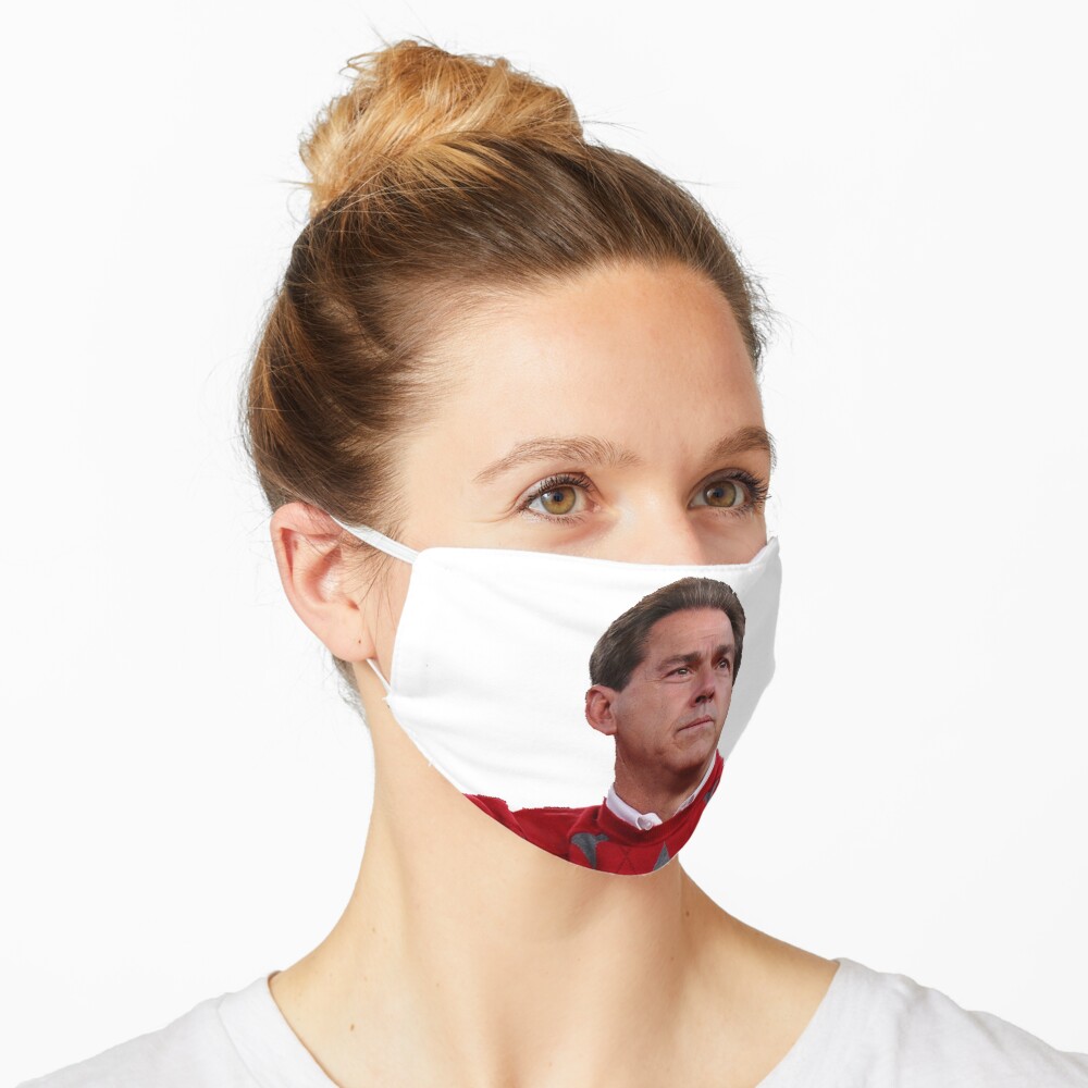 Nick Saban Mask By Projectmayhem Redbubble