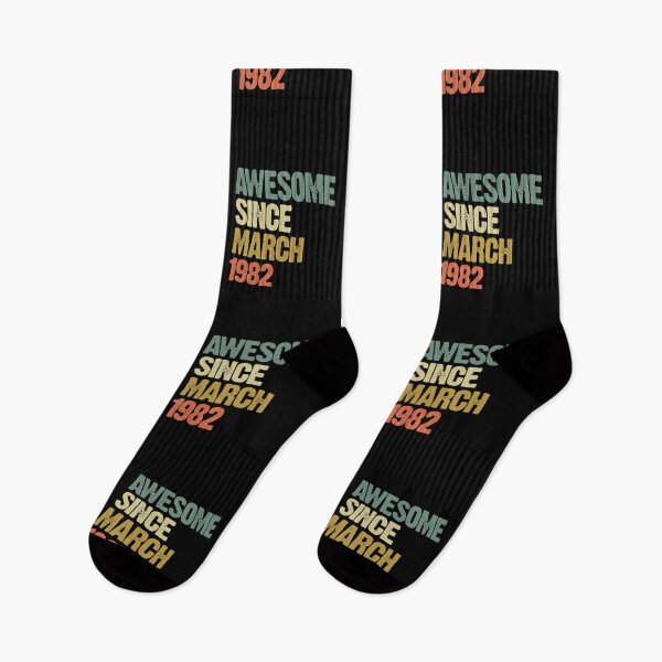 Item preview, Awesome Since March 1982 38th Birthday Gift designed and sold by vomaria.