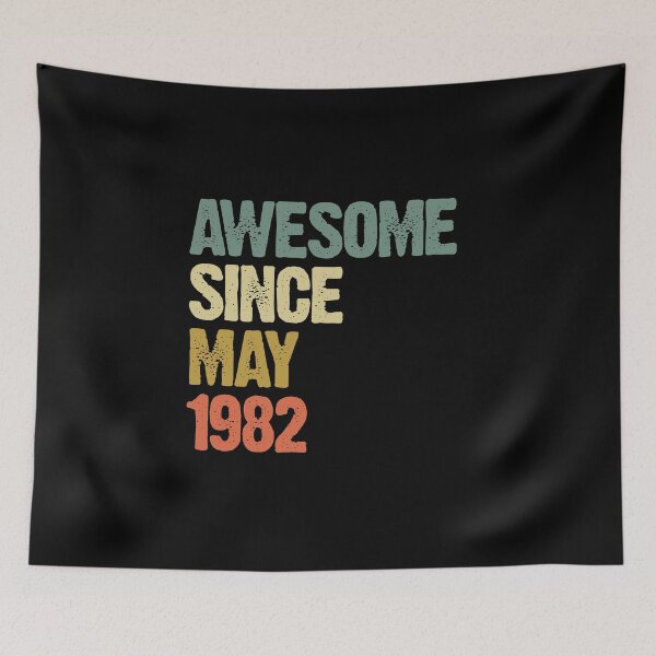 Item preview, Awesome Since May 1982 38th Birthday Gift designed and sold by vomaria.