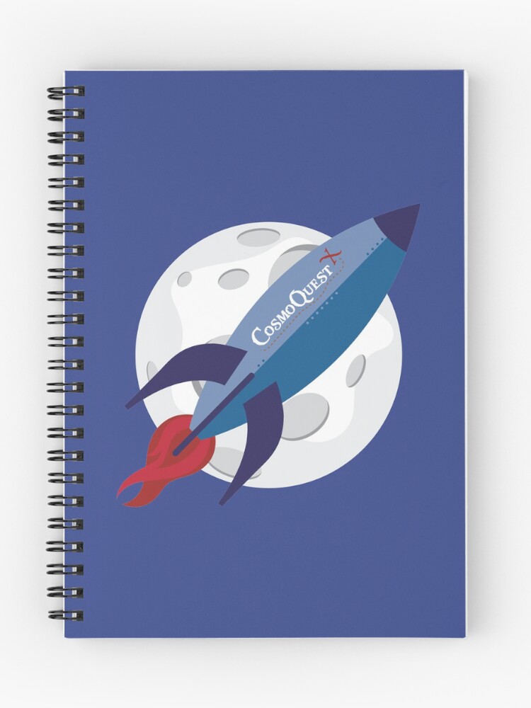 Thumbnail 1 of 3, Journal, CosmoQuest Rocket designed and sold by CosmoQuestX.