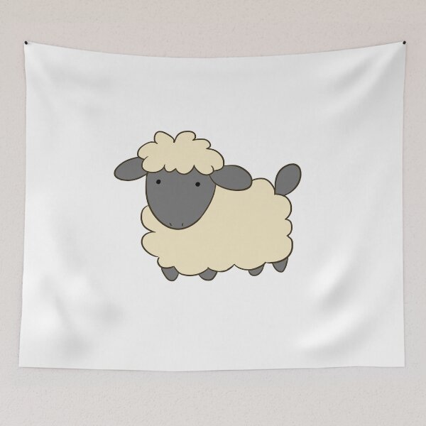 Item preview, Cute Sheep (baa baa!) designed and sold by lorin-zewolf.