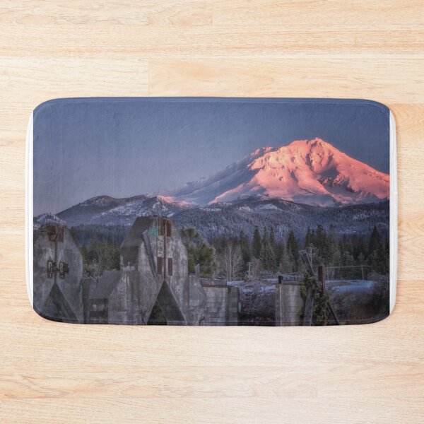 Item preview, A New Day at an Old Site concrete ruins at the base of Mt. Shasta designed and sold by MarniePatchett.