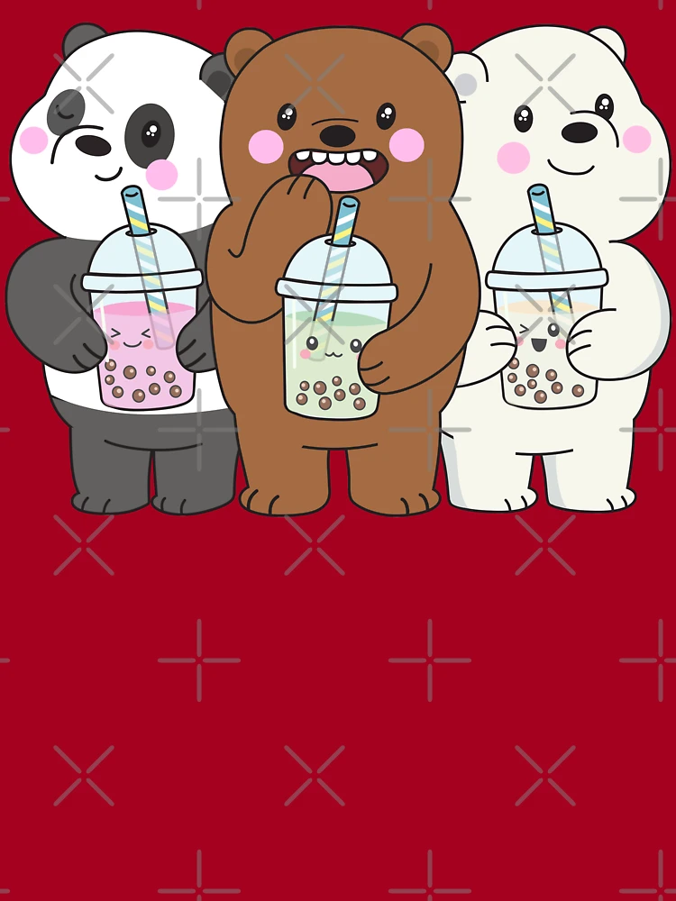 Cute We Bare Bears T - Shirt Roblox We Bare Bears Kawaii Png,We