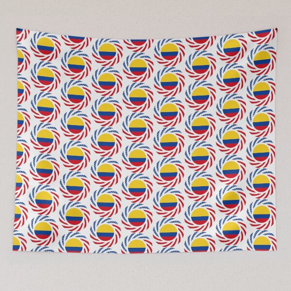 Item preview, Colombian American Multinational Patriot Flag Series designed and sold by Carbon-Fibre Media.