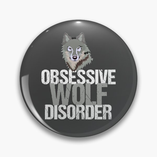 Item preview, Obsessive Wolf Disorder designed and sold by Epic Love Designs.