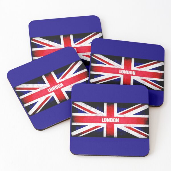 Aperçu de l'œuvre Union Jack Londres britannique créée et vendue par BalloonPrints.