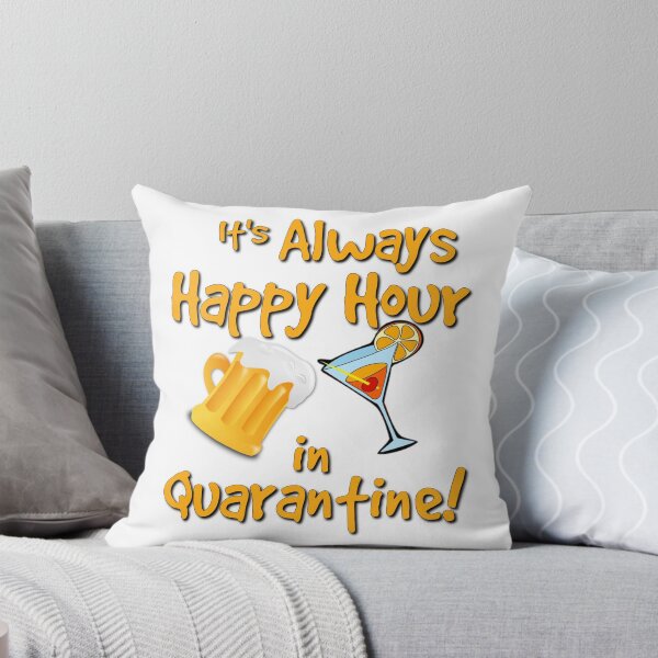 Item preview, HAPPY HOUR INTROVERT SOCIAL DISTANCING MEMES QUARANTINE 2020 GIFT IDEA COVID-19 CORONAVIRUS designed and sold by Nextlevellife.