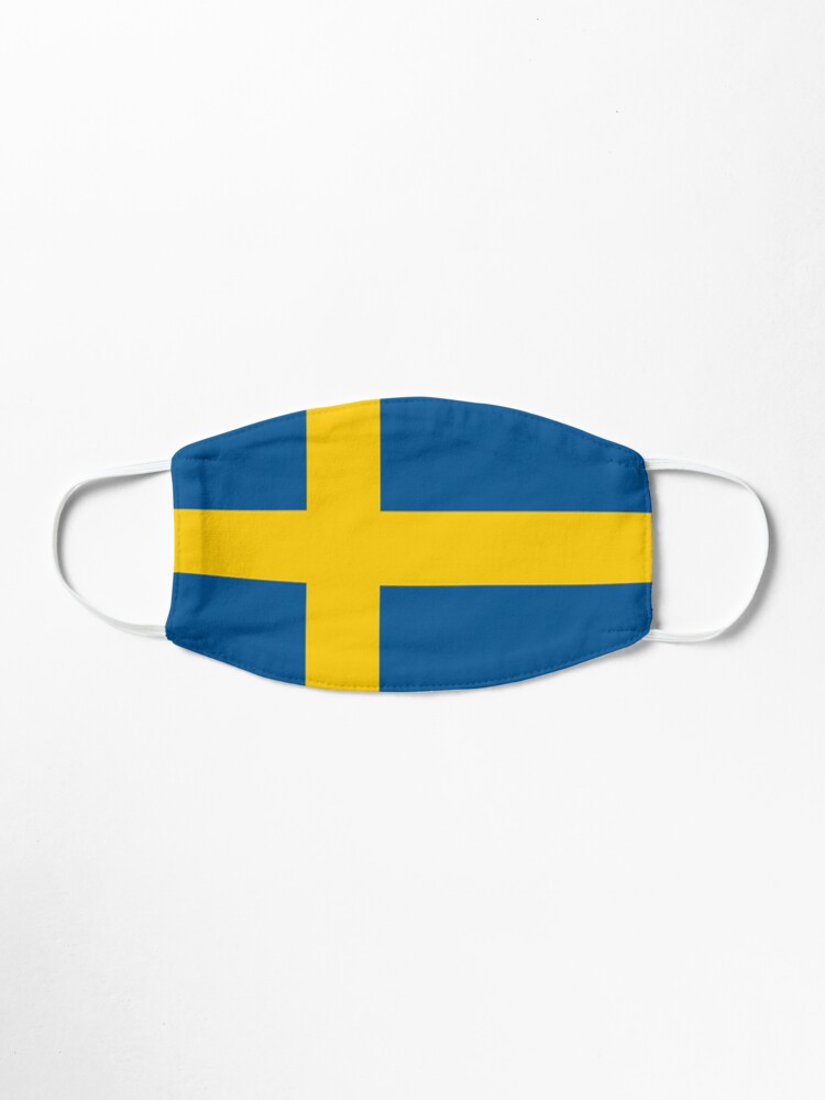 Alternate view of Sweden Flag Mask