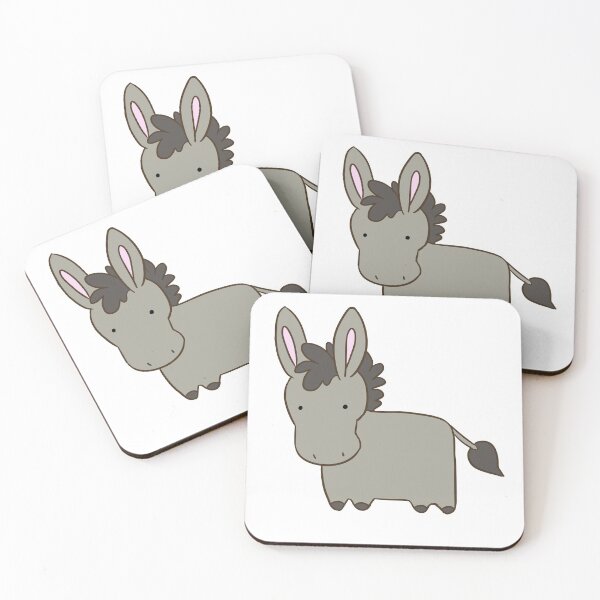 Item preview, Cute Donkey (hee-haw!) designed and sold by lorin-zewolf.