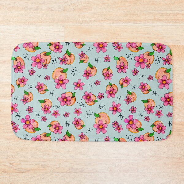 Item preview, Peaches and Flowers Pattern designed and sold by BigAl3D.