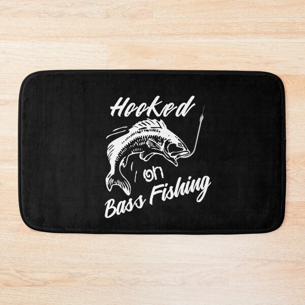 Item preview, Hooked on Bass Fishing designed and sold by ColorfulMystic.