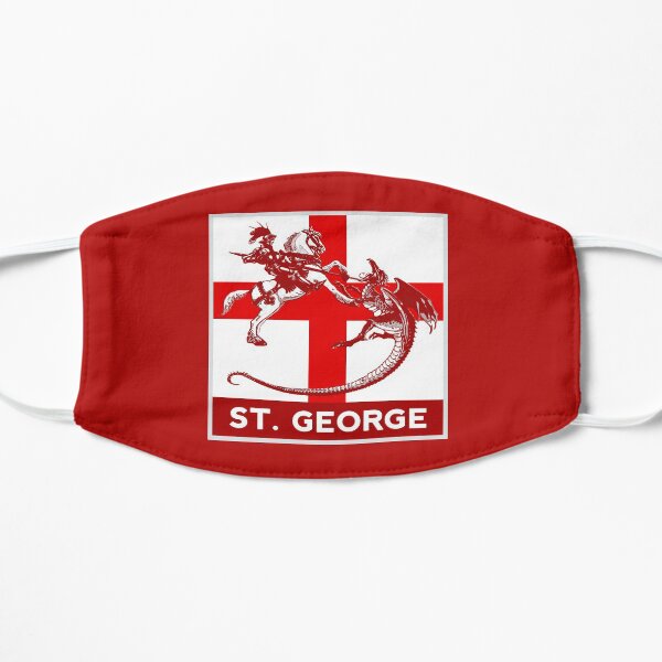 St George Pop Art Flat Mask