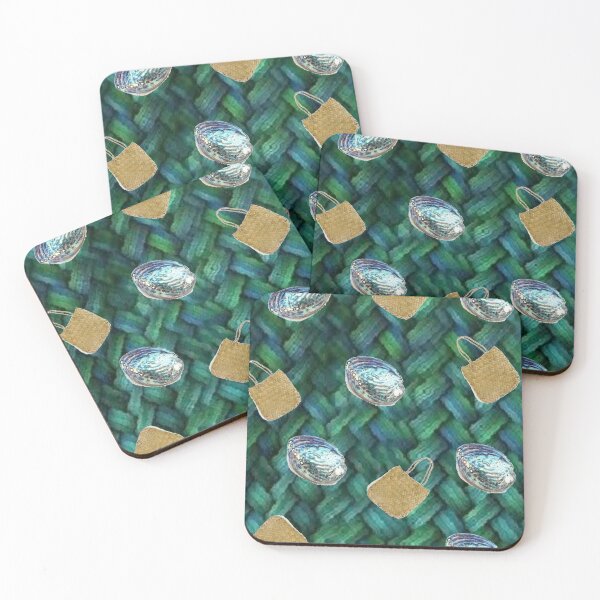 Item preview, Flax Kete Paua Abalone Shell  designed and sold by BhARTi Taylor.