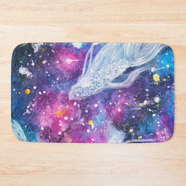 Item preview, Galaxy Bettas Swimming Through Space designed and sold by PaintedPuffer.